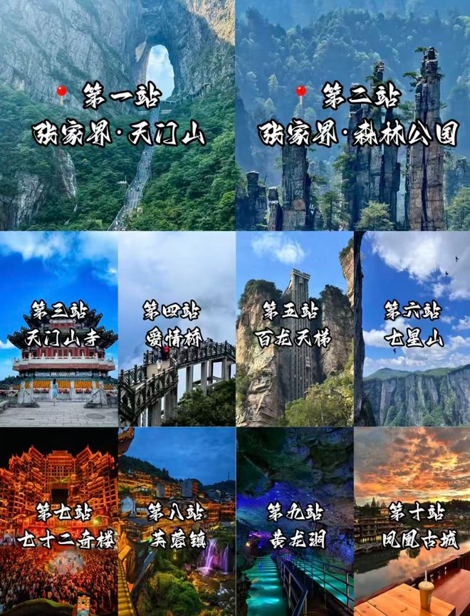 湖南张家界玻璃桥3日游自由行攻略三天两晚行程规划及秘境游玩(图4)