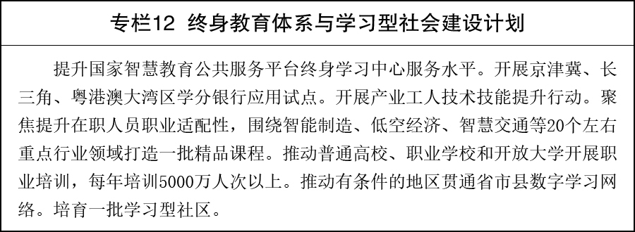 国务院关于印发《教育发展“十五五”规划》的通知(图12)