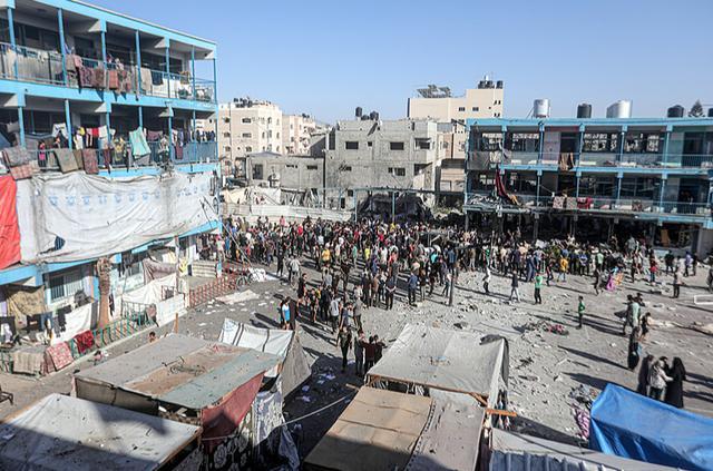 阿拉伯国家怒批加沙和平计划：这是内塔尼亚胡的方案(图6)