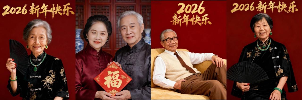 这届爸妈卷起来啦！AI助力银发族屏上玩转马年新春